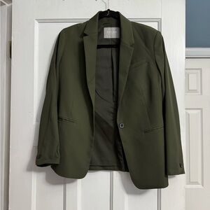 Olive Green Everlane Blazer